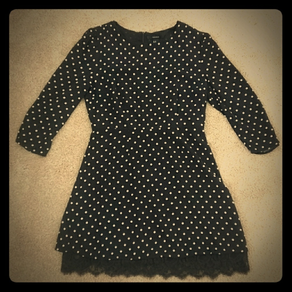 Polka Dot Mini Dress